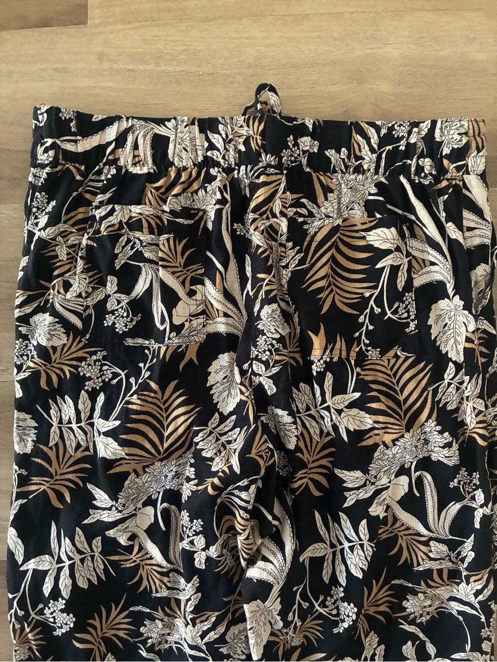 Pe Se Women’s Linen Blend Tropical Print Pants, Large | NWOT - Picture 10 of 10